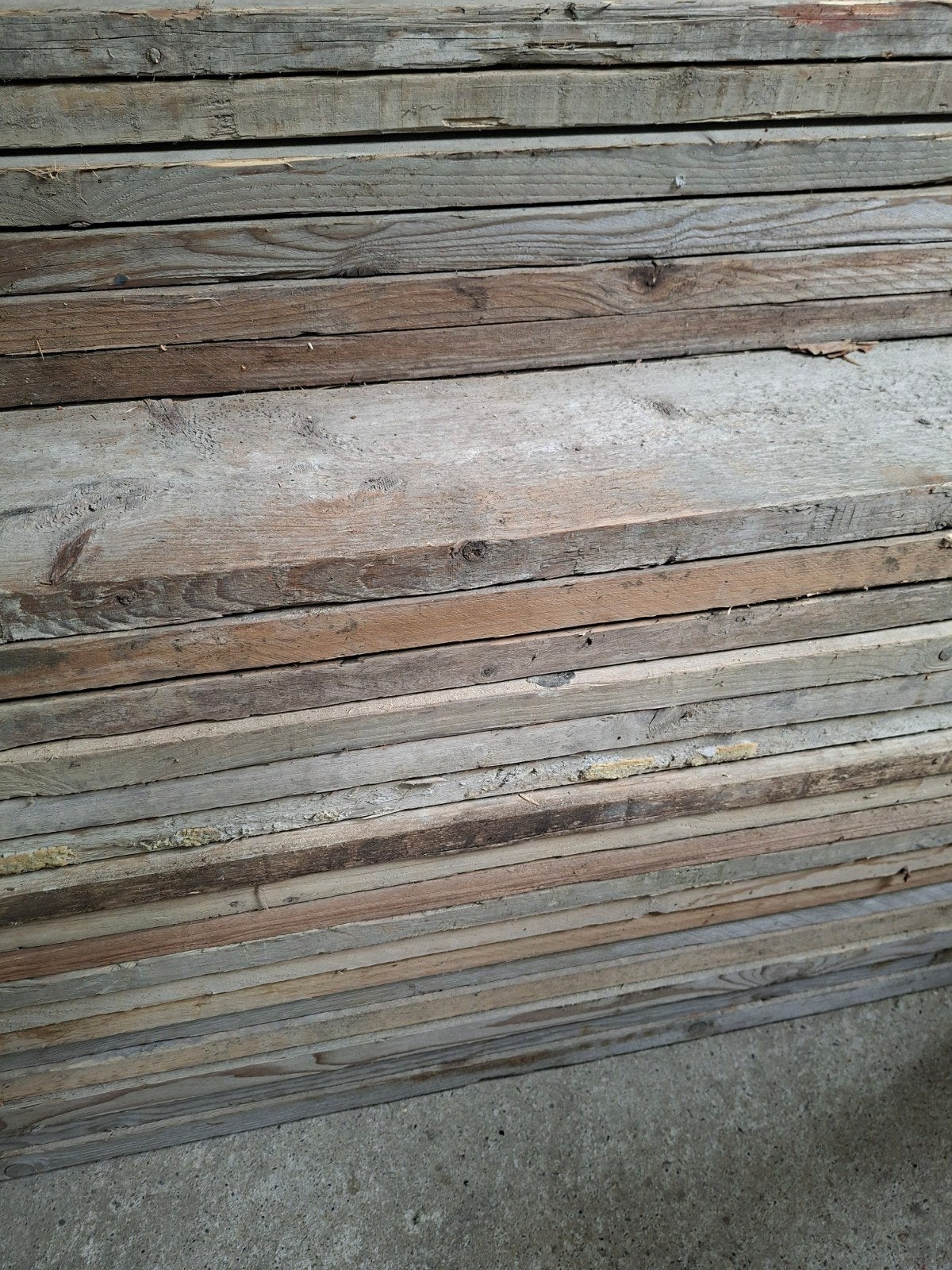 Steigerhouten planken, steigerplanken, steigerhout., Ophalen of Verzenden, Nieuw, Bruin, Hout