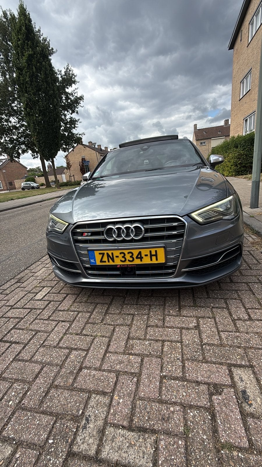 Audi S3 2.0 Tfsi 221KW Sportback Quattro 2013 Grijs, Auto's, Audi, Automaat, S3, 4 cilinders, 1984 cc