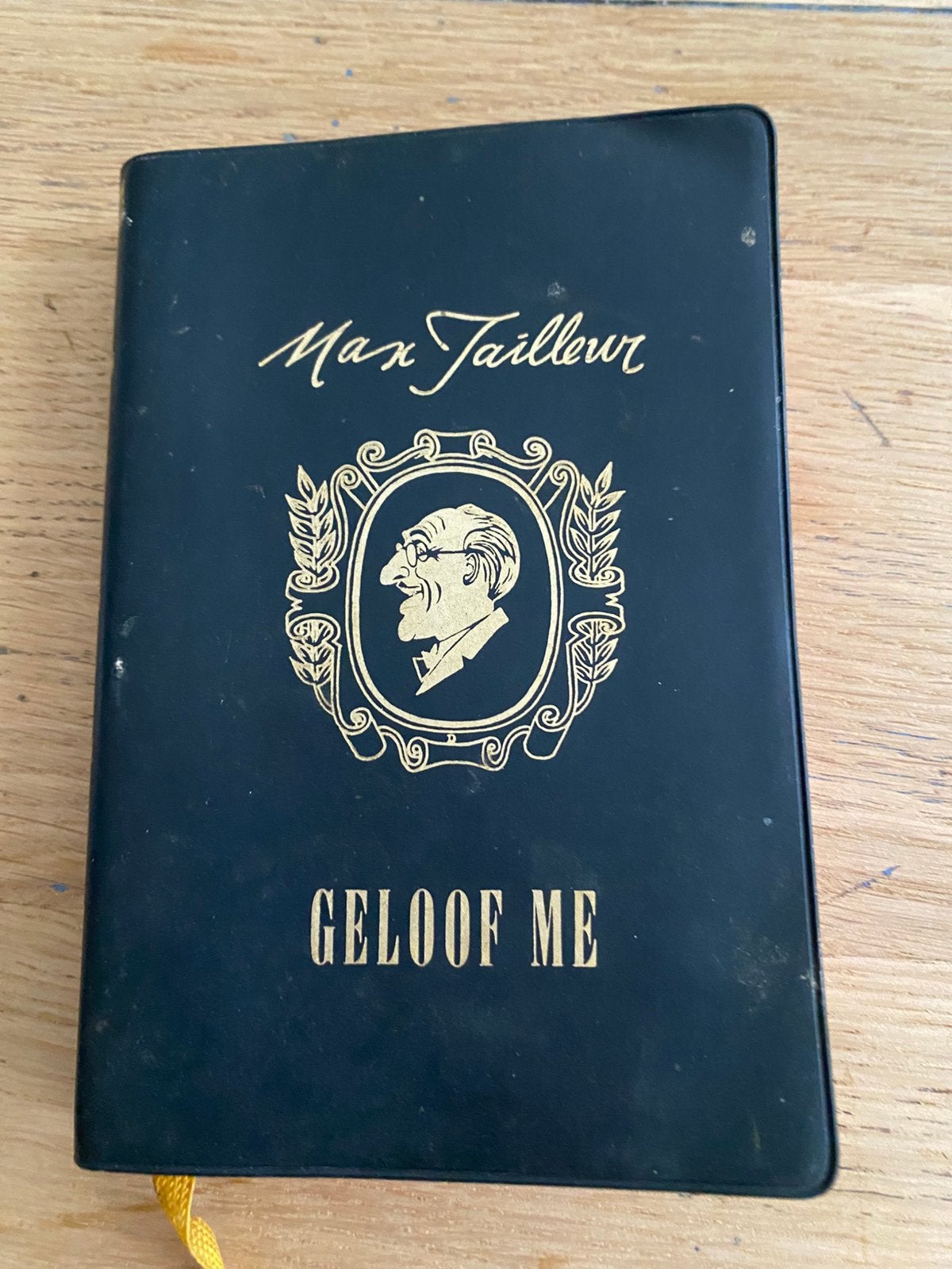 Max Tailleur geloof me zakboekje boekje 1972, Ophalen of Verzenden