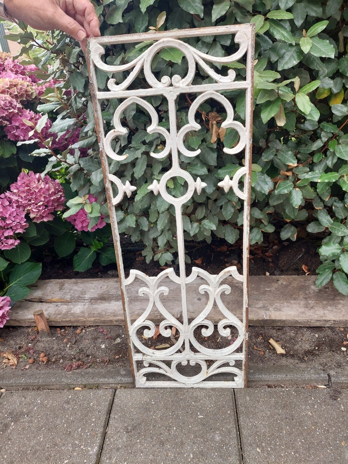 Decoratief gietijzeren paneel - Antiek ornament, Ophalen