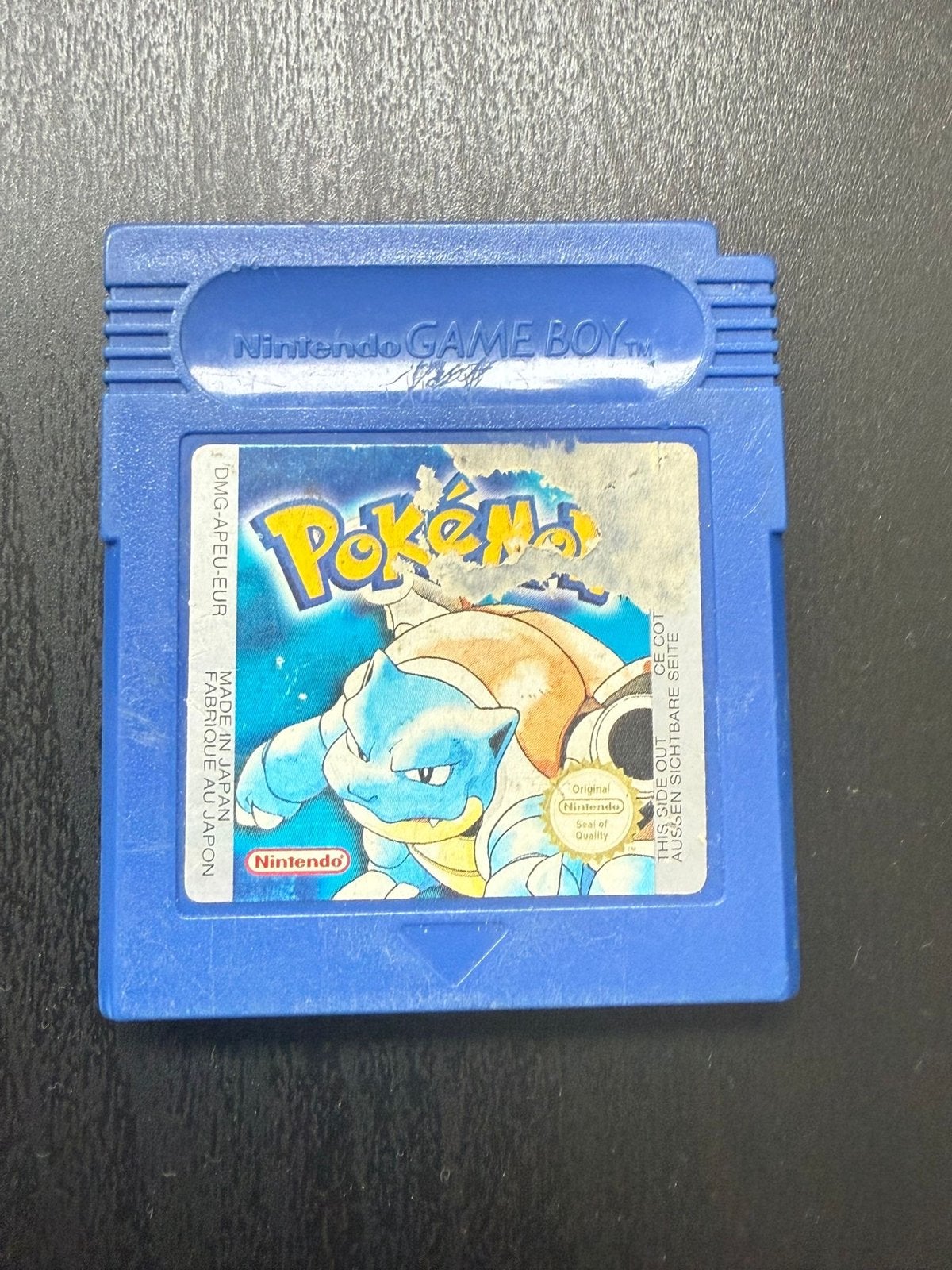 Pokémon Blue Version Game Boy, Gebruikt, 1 speler, Ophalen of Verzenden, Role Playing Game (Rpg)