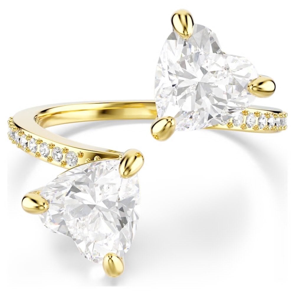 Swarovski Mesmera Ring Goud Met Kristaat, Met kristal, Overige materialen, Nieuw, Ophalen of Verzenden