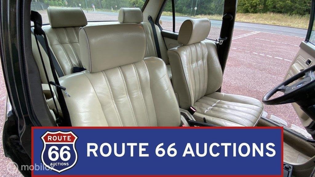 BMW 525e | 1987 | Route 66 Auctions, Auto's, Overige carrosserieën, Zwart, Bedrijf, Handgeschakeld