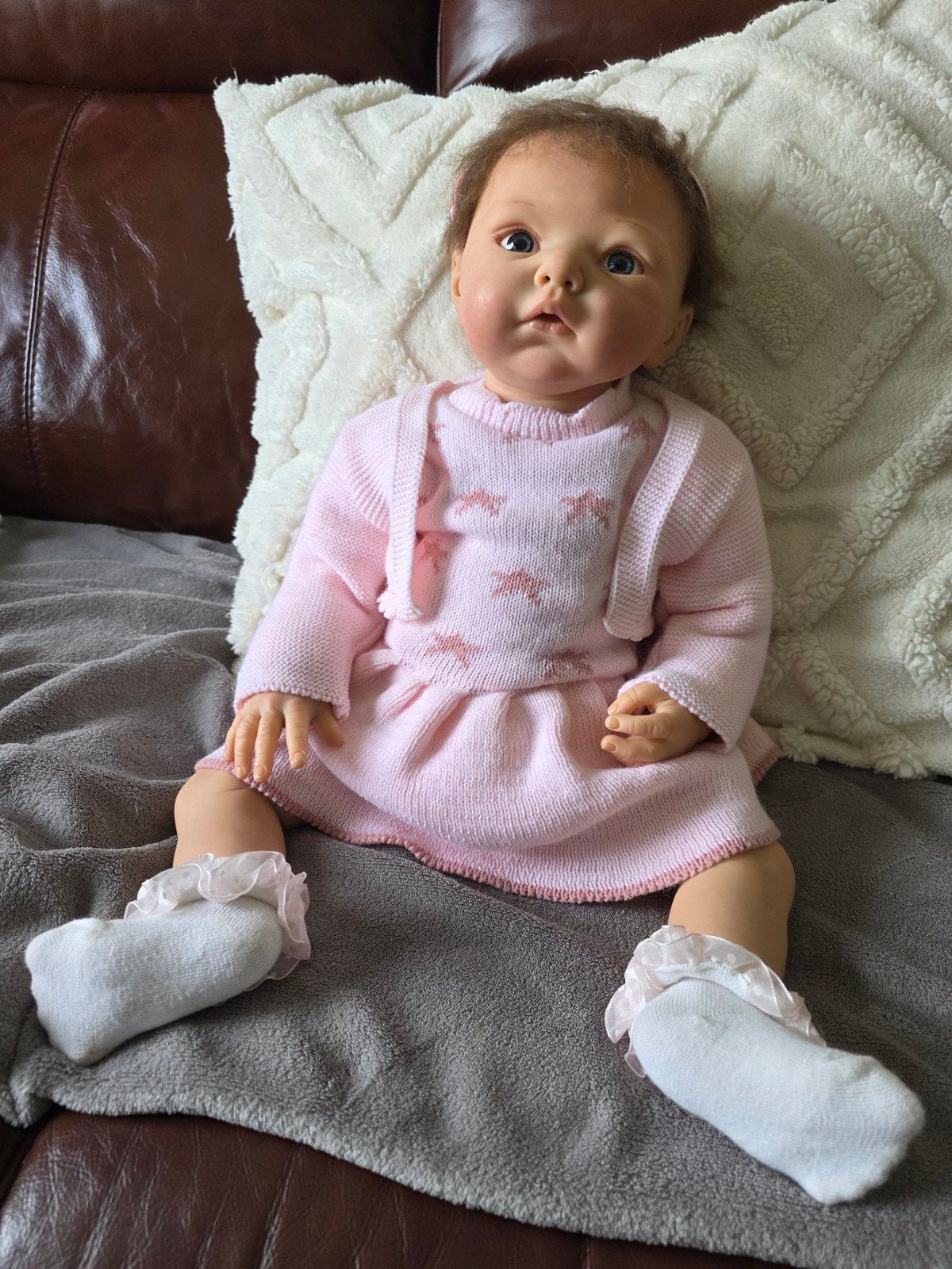 Reborn babypop - Diverse modellen en merken, Ophalen of Verzenden, Zo goed als nieuw, Babypop
