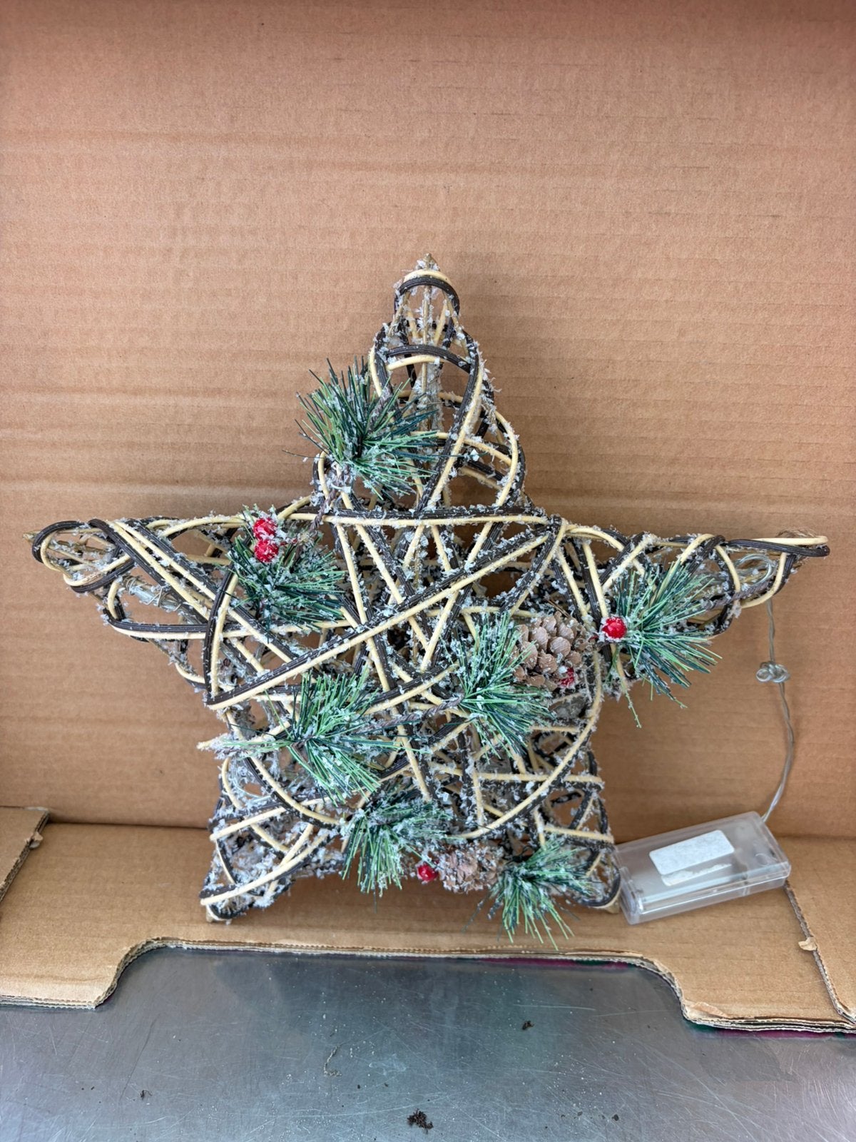 Decoratie ster met verlichting, Ophalen, Nieuw