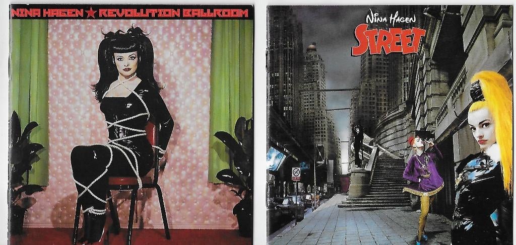 Nina Hagen: 2 CDs in één koop (Herman Brood)., Ophalen of Verzenden, Gebruikt, Overige genres
