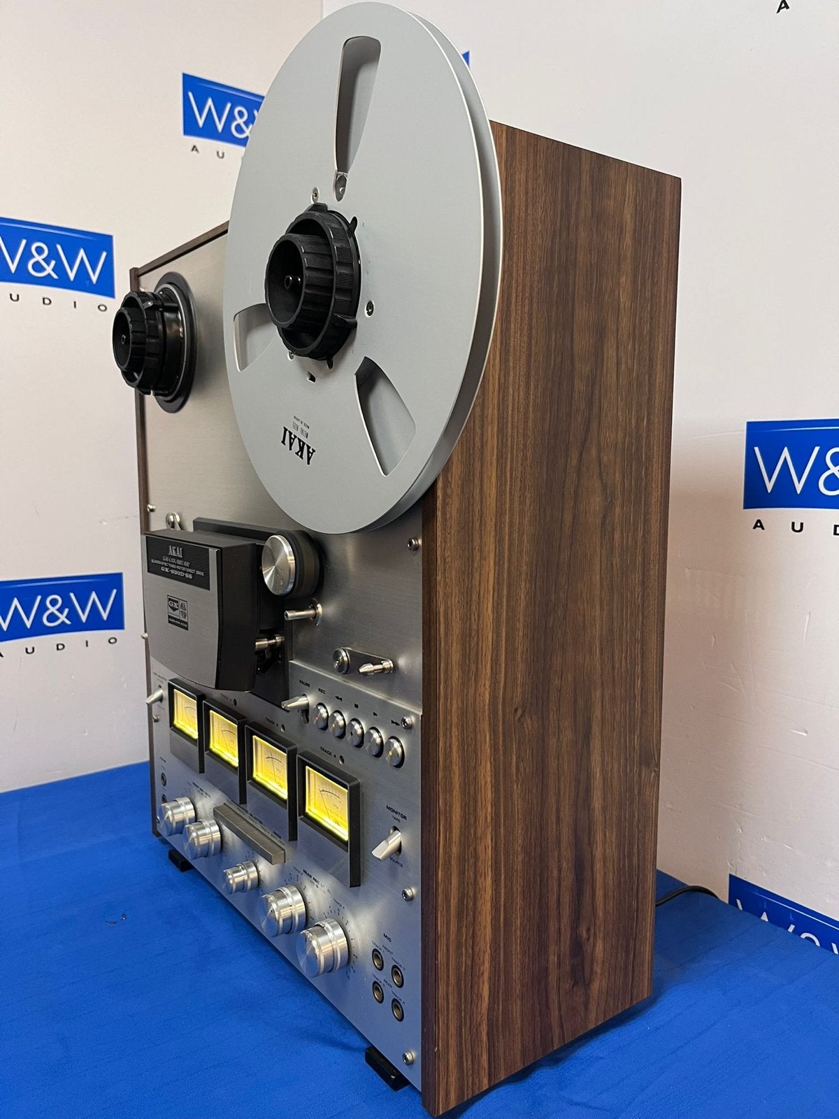 Akai GX-630D-SS Quadro Bandrecorder - service nodig, ., Ophalen of Verzenden, ., Defecte bandrecorder