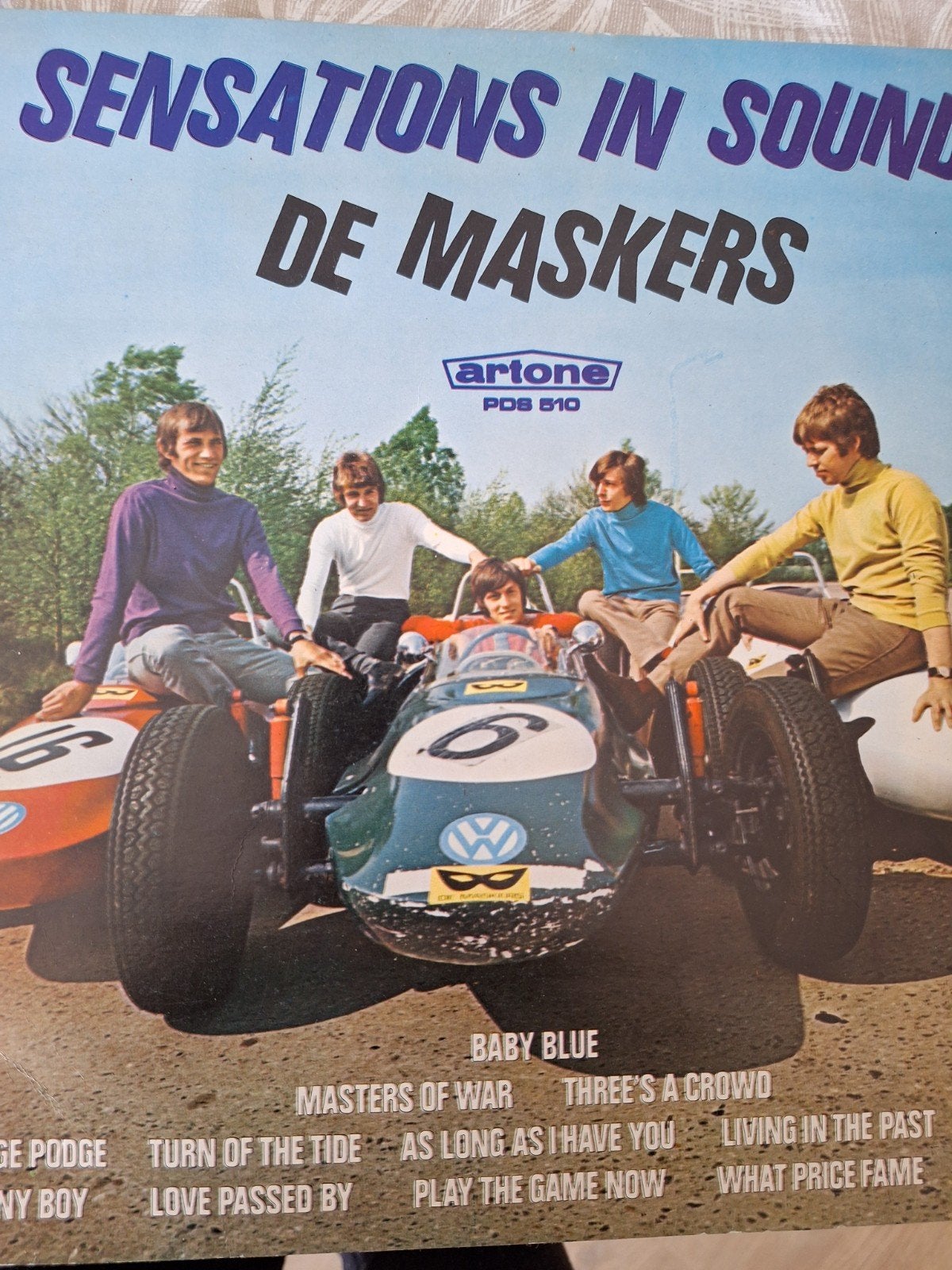 De Maskers - Sensations in Sound LP (Artone PDS S10), Originele persing, Ophalen of Verzenden, Gebruikt, 12 inch
