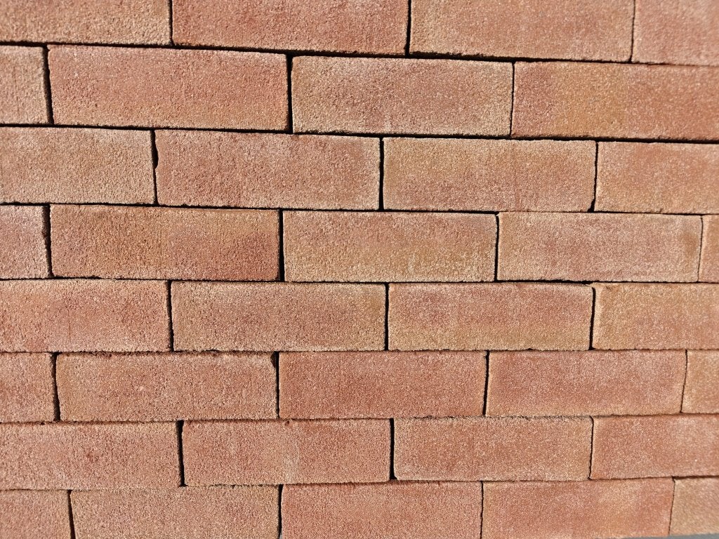 Gebakken dikformaat Bergerac, Tuin en Terras, Ophalen, Keramiek, Klinkers, Nieuw