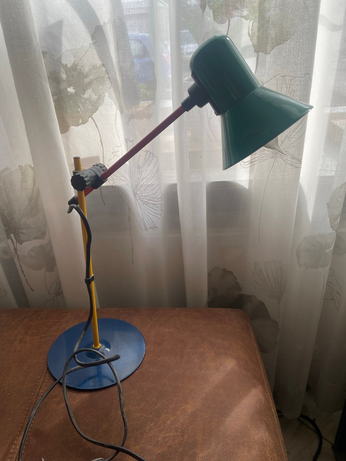 Vintage Massive Bureaulamp - Multikleurig, Gebruikt, Overige merken, Vintage, Meerkleurig