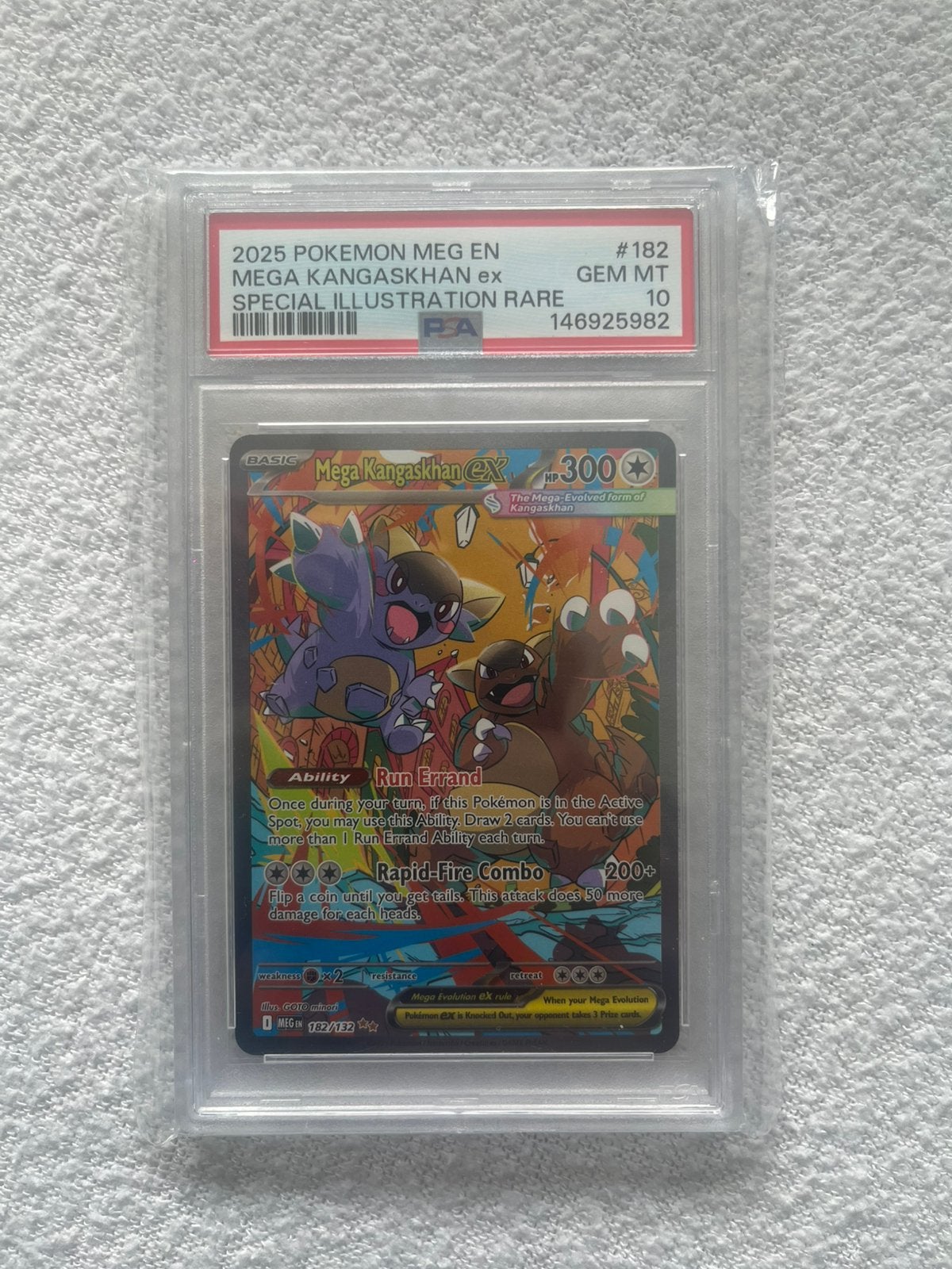 Mega Kangaskhan EX PSA 10, Ophalen, Zo goed als nieuw