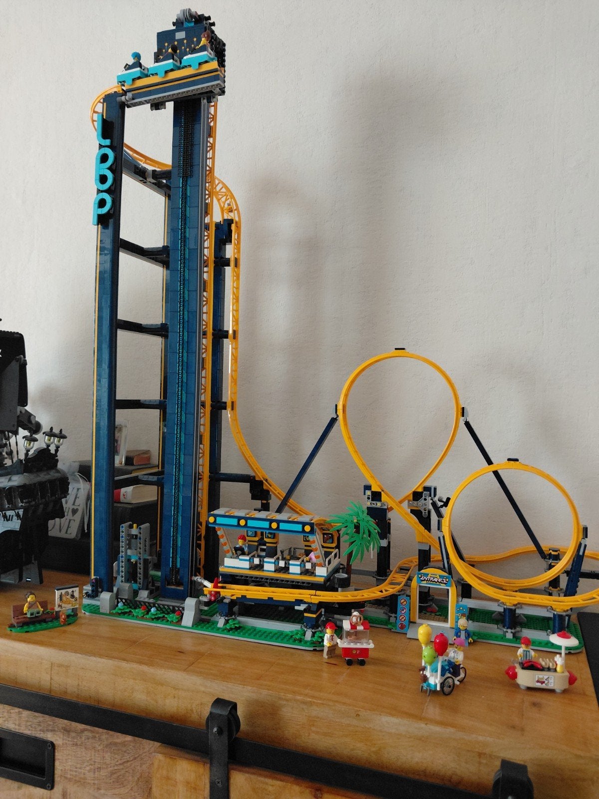 Lego Creator Expert 10261 Achtbaan - Bewegende Karretjes, Ophalen, Zo goed als nieuw, Jongen of Meisje
