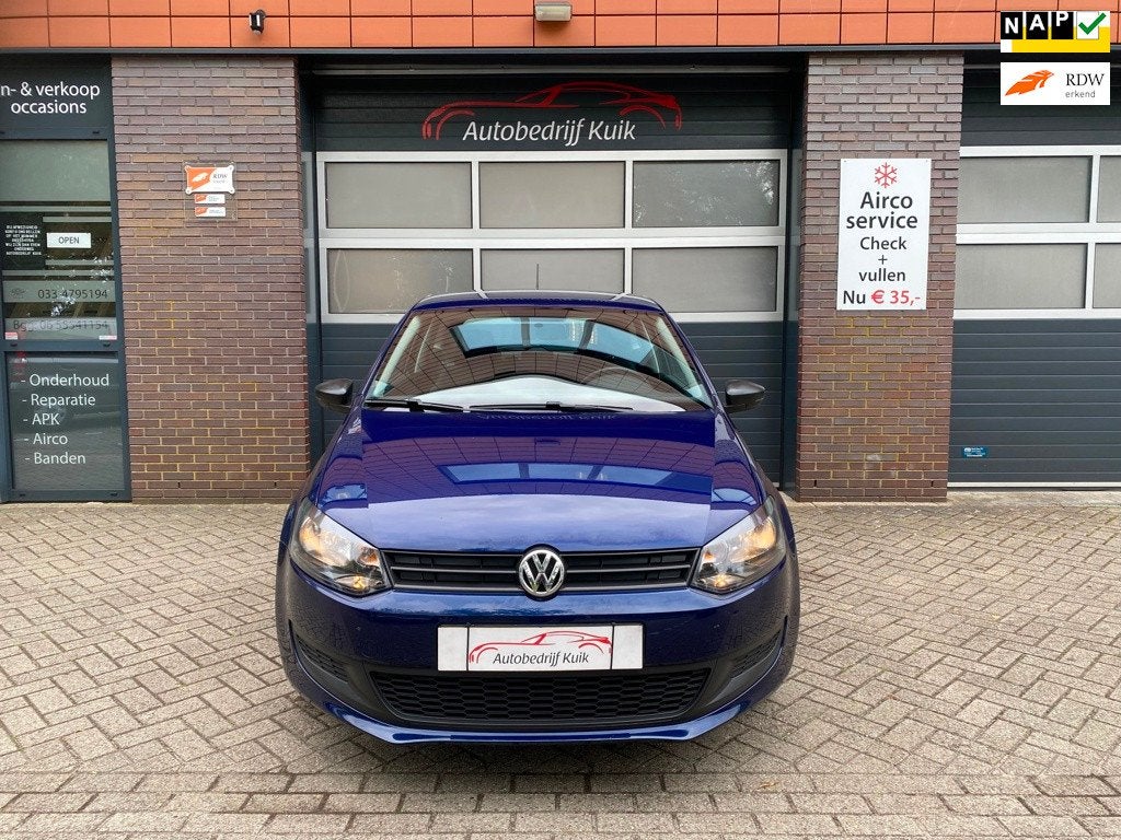 Volkswagen Polo 1.2 unieke km stand van 12.808 nap 1 eig, Auto's, Volkswagen, Voorwielaandrijving, Euro 5, 40 €/maand, Zwart