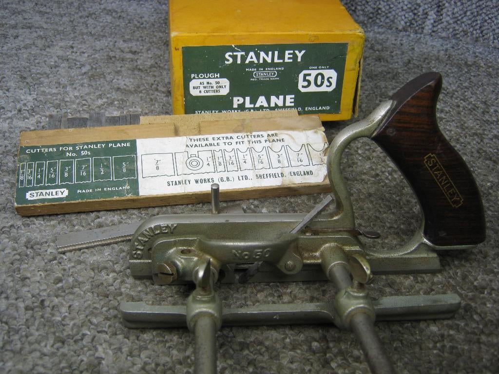 Stanley nr. 50S ploeg schaaf, Antiek en Kunst, Verzenden