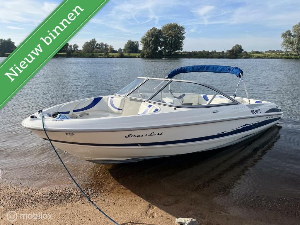 Maxum 1900 SR3 4.3MPI 220PK MERCRUISER INCL TRAILER 230 uren, Gebruikt, Benzine, 200 pk of meer