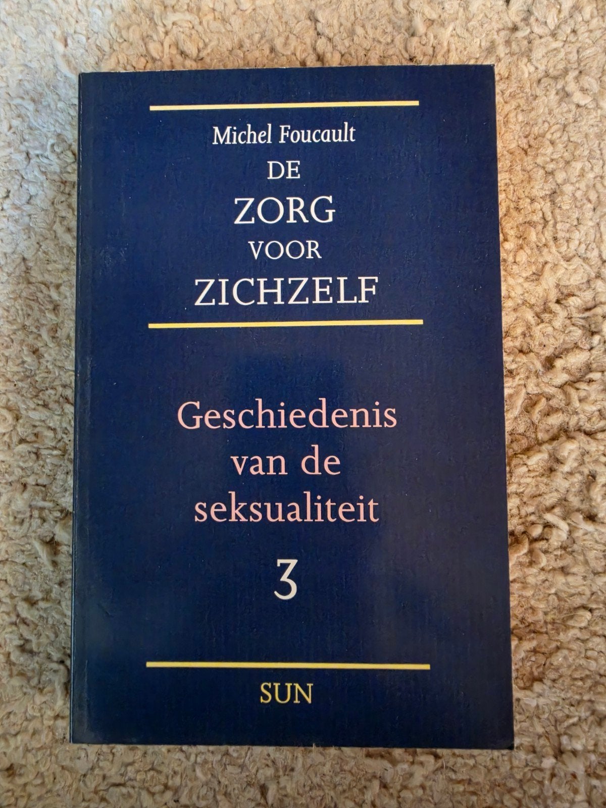 Michel Foucault - De Zorg voor Zichzelf, Ophalen of Verzenden, Zo goed als nieuw, Michel Foucault, Nederland