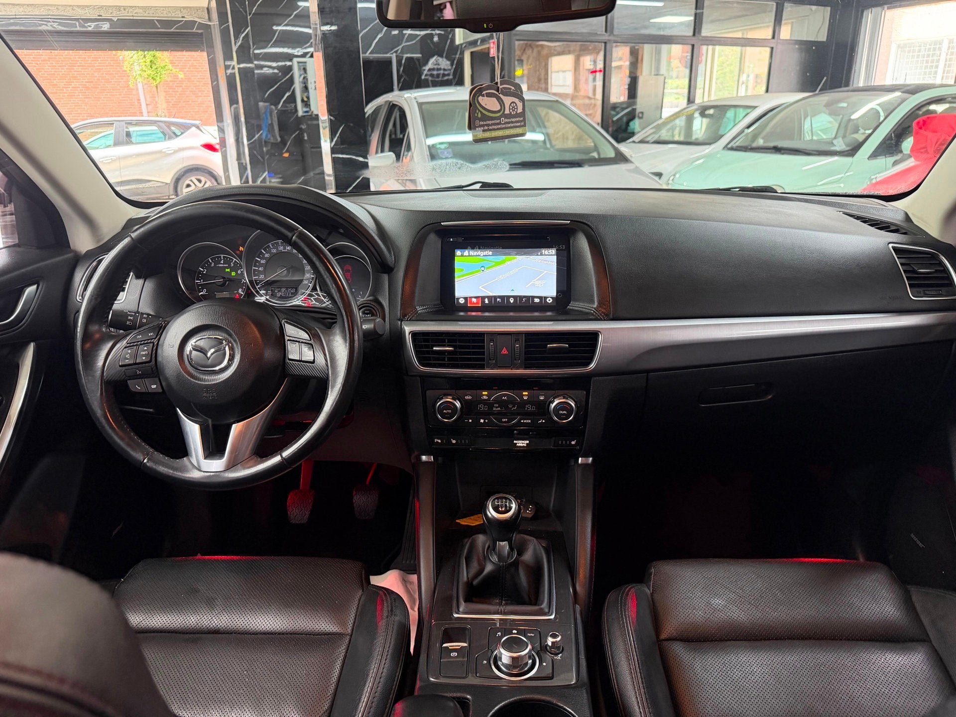 Mazda CX-5 2.0 SkyActiv-G 165 Skylease GT 2WD Leer | Navi |, Auto's, Voorwielaandrijving, 1998 cc, Euro 6, 4 cilinders