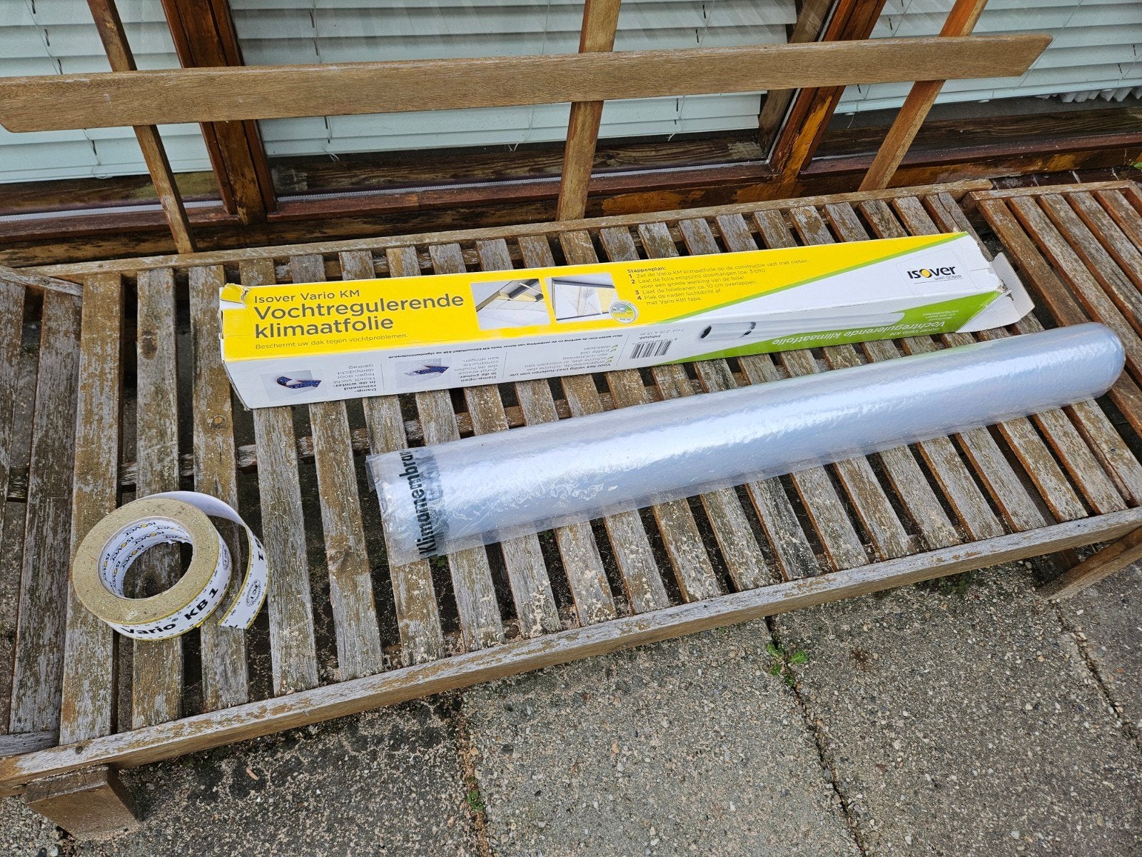 Isover Vochtregulerende Klimaatfolie + Isolatietape, Overige materialen, Nieuw, 5 tot 10 m², Ophalen