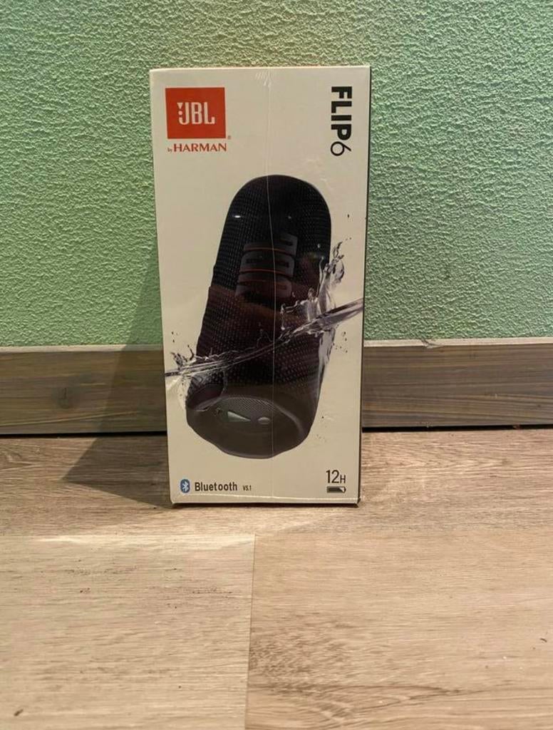 Jbl flip 6 nieuw in doos, JBL, Overige typen, Ophalen of Verzenden, Zo goed als nieuw