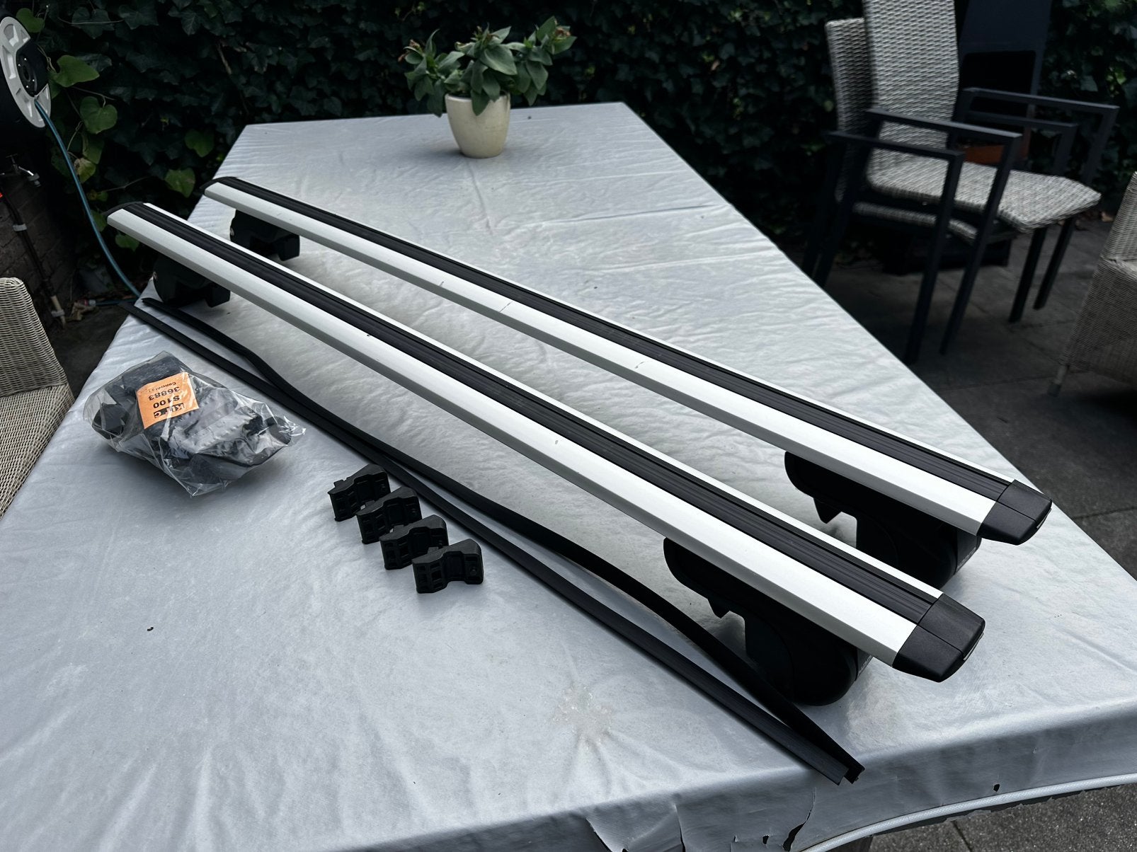 Hapro Aero 2 dakdragers +accessoires, Auto diversen, Ophalen, Gebruikt