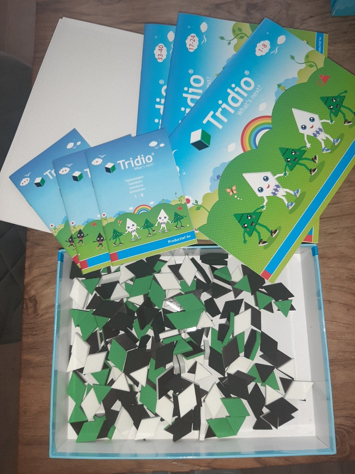 Nieuwstaat Tridio What's Next? Smartgames puzzelspel, Ophalen of Verzenden, Zo goed als nieuw, Bouwen