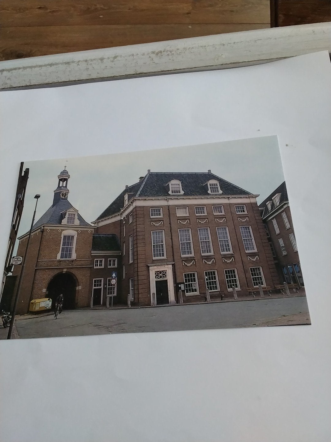 Ansichtkaart Tiel: Waterpoort met Groote Sociëteit, Ophalen of Verzenden, 1960 tot 1980, Ongelopen, Gelderland