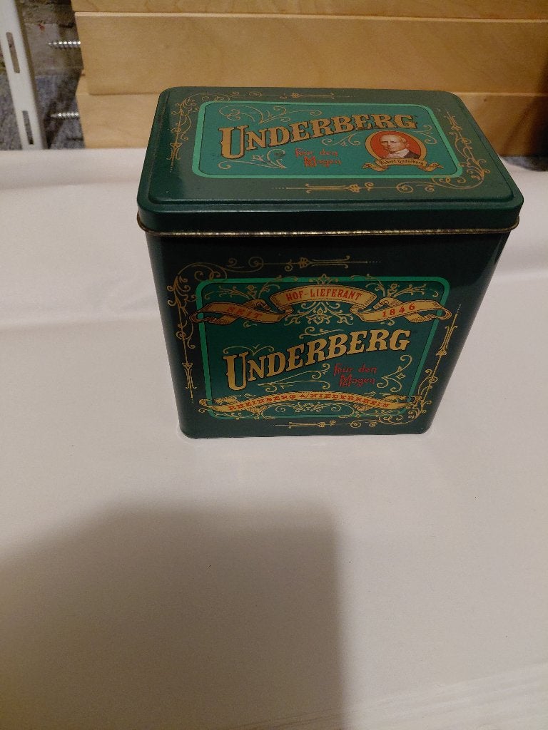 Underberg blikje, Verzenden, Gebruikt, Overige