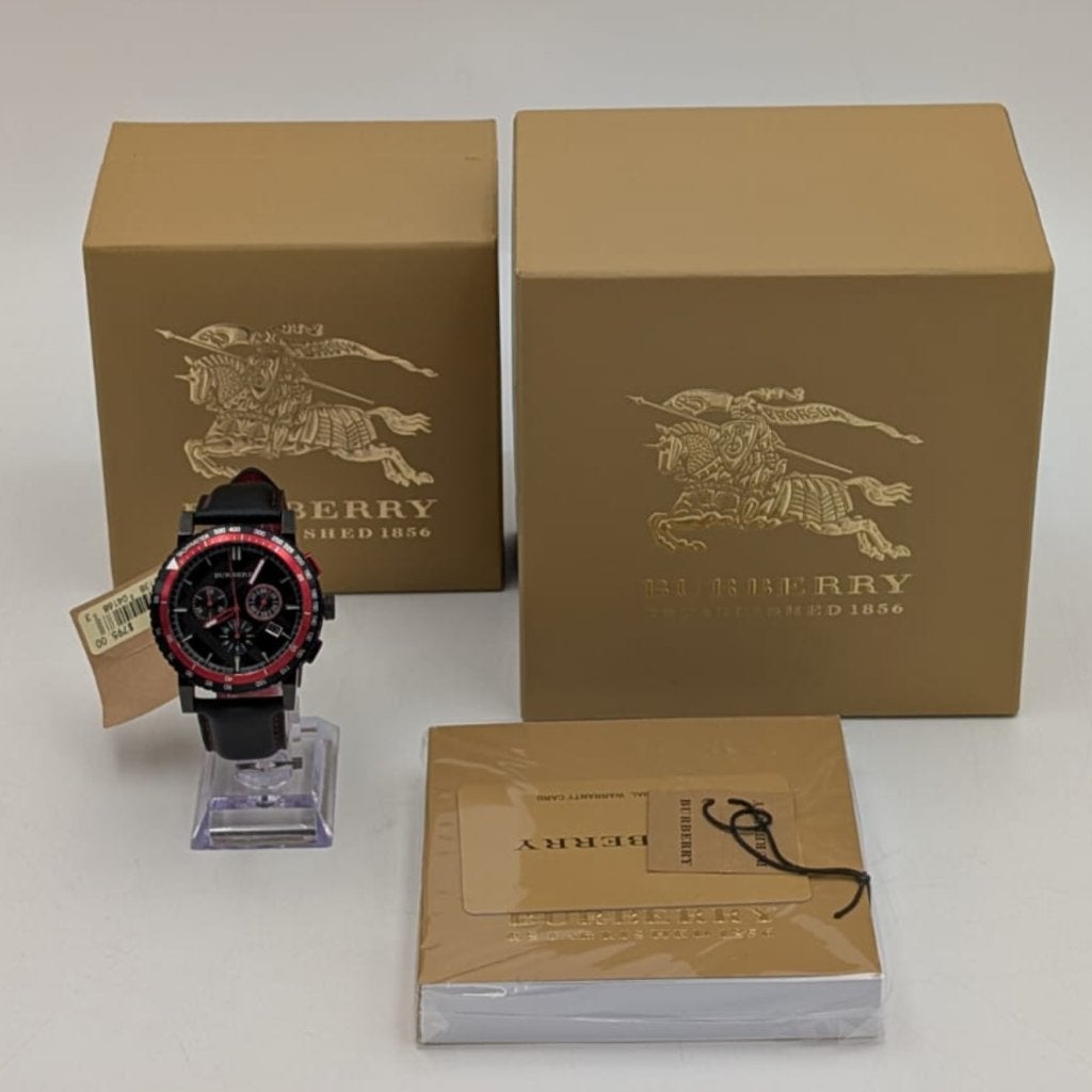 Burberry BU9803 The City Black Dial Chrono Horloge - Nieuw, Burberry, Nieuw, https://www.burberry.com/contact-us/, Horseferry House, Horseferry Road, London SW1P 2AW, Verenigd Koninkrijk