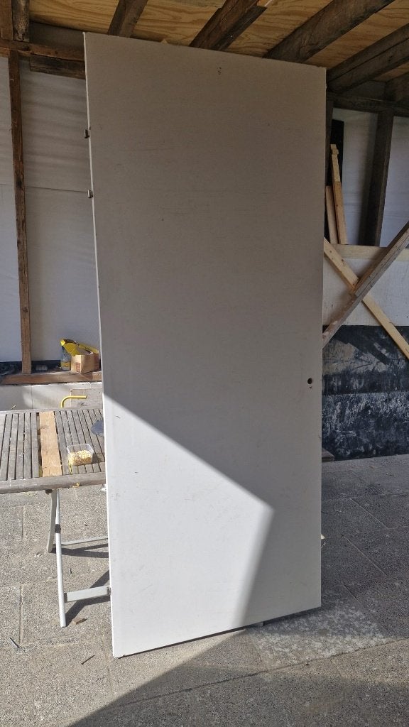 Opdek deur 2.31x93, Doe-het-zelf en Verbouw, Ophalen, Gebruikt, 80 tot 100 cm, 215 cm of meer