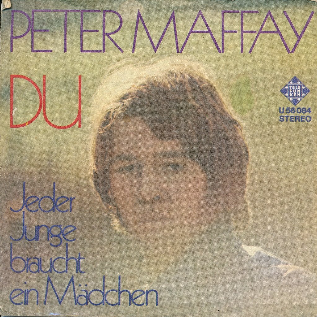 2912 Peter Maffay - Du (1971), Gebruikt, 7 inch, Single, Ophalen of Verzenden