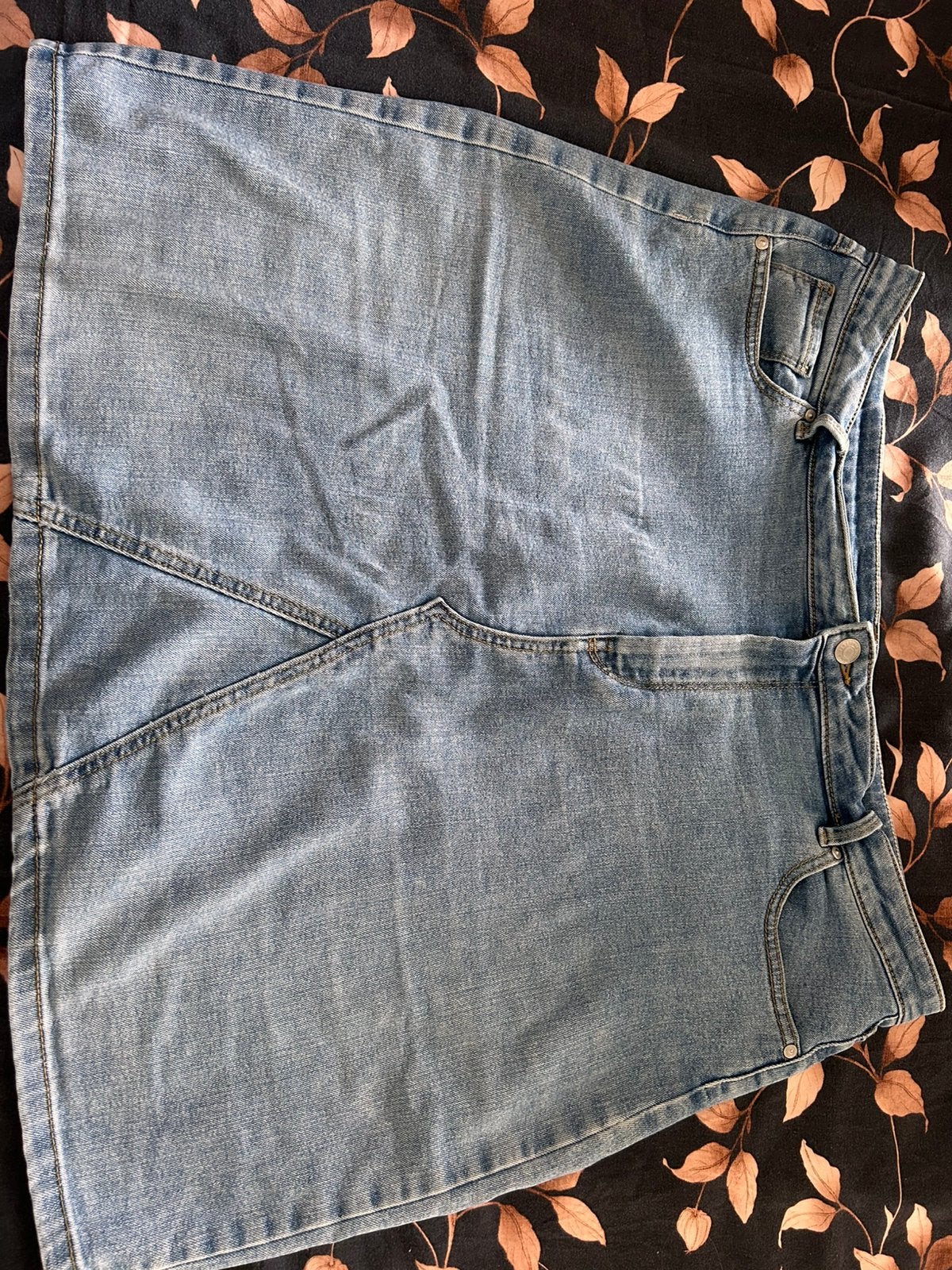 Spijkerrok maat XL, Kleding | Dames, Blauw, Maat 46/48 (XL) of groter, Ophalen of Verzenden, Gedragen