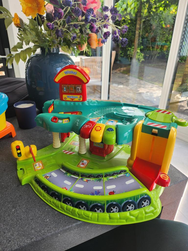VTech Toet Toet Auto's, garage, brandweerauto, vliegveld, Ophalen, Gebruikt, Jongen of Meisje