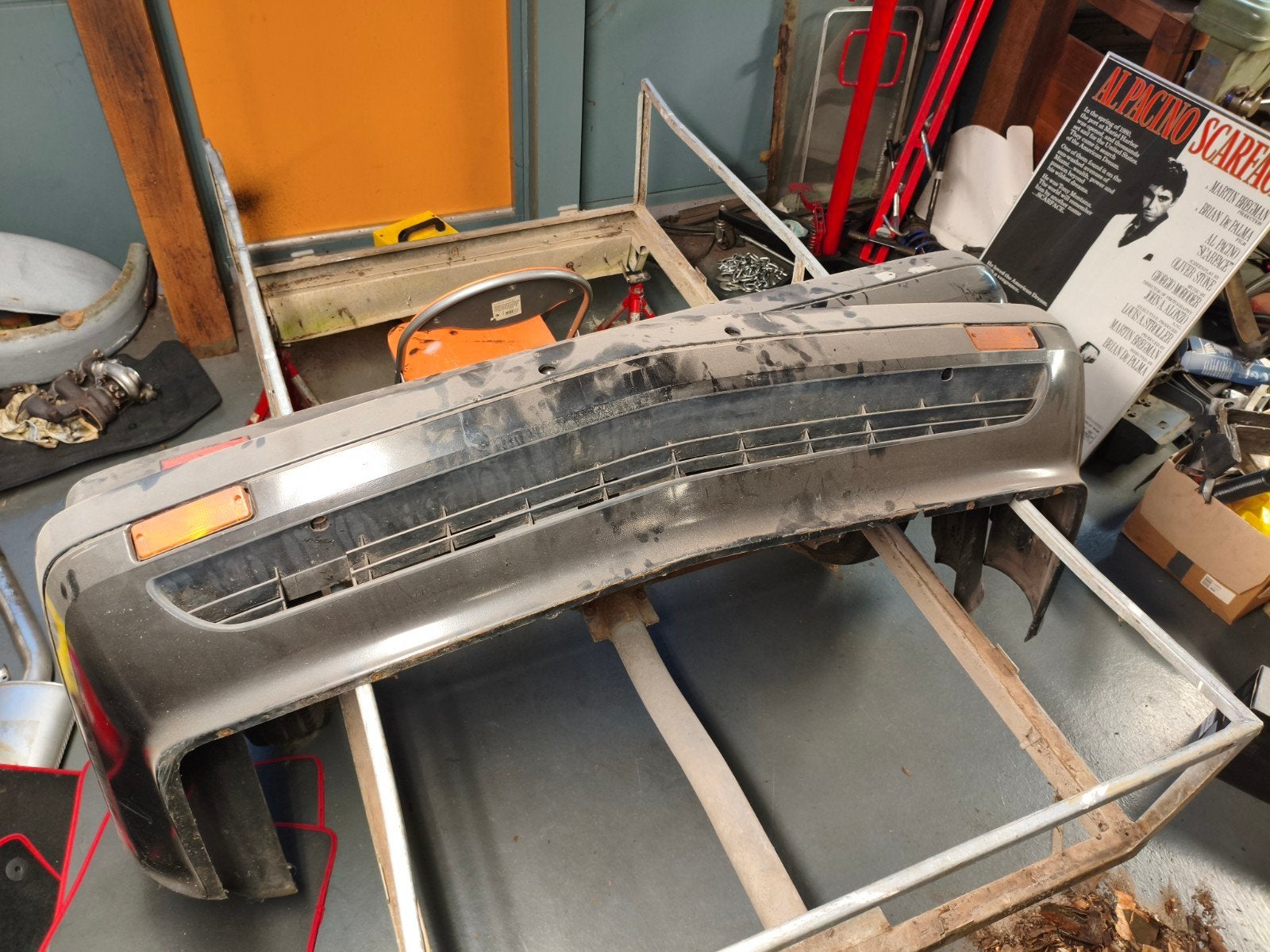 voor en achterbumper Audi 200 20v, Auto-onderdelen, Ophalen, Gebruikt, Audi, Bumper