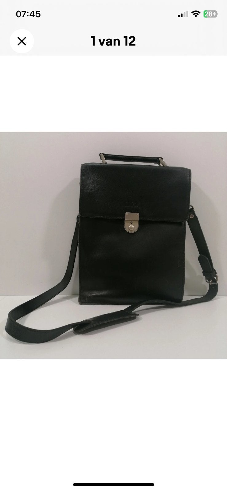 Crossbody heren tas, Sieraden, Tassen en Uiterlijk, Tassen | Schoudertassen, Ophalen of Verzenden, Zo goed als nieuw, Bruin
