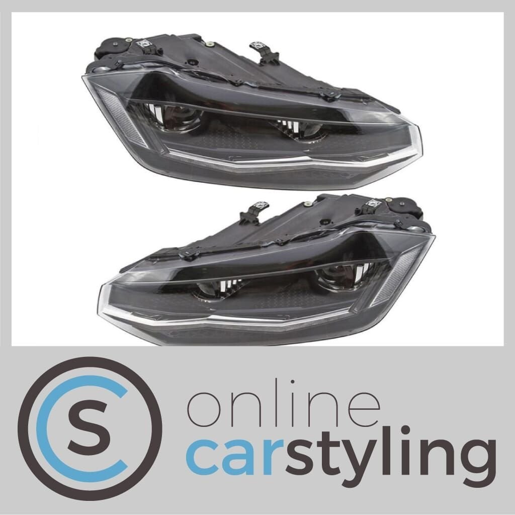 Koplampen VW Polo 2 G LED Zwart, Auto-onderdelen, Verlichting, -, Volkswagen, -, Nieuw
