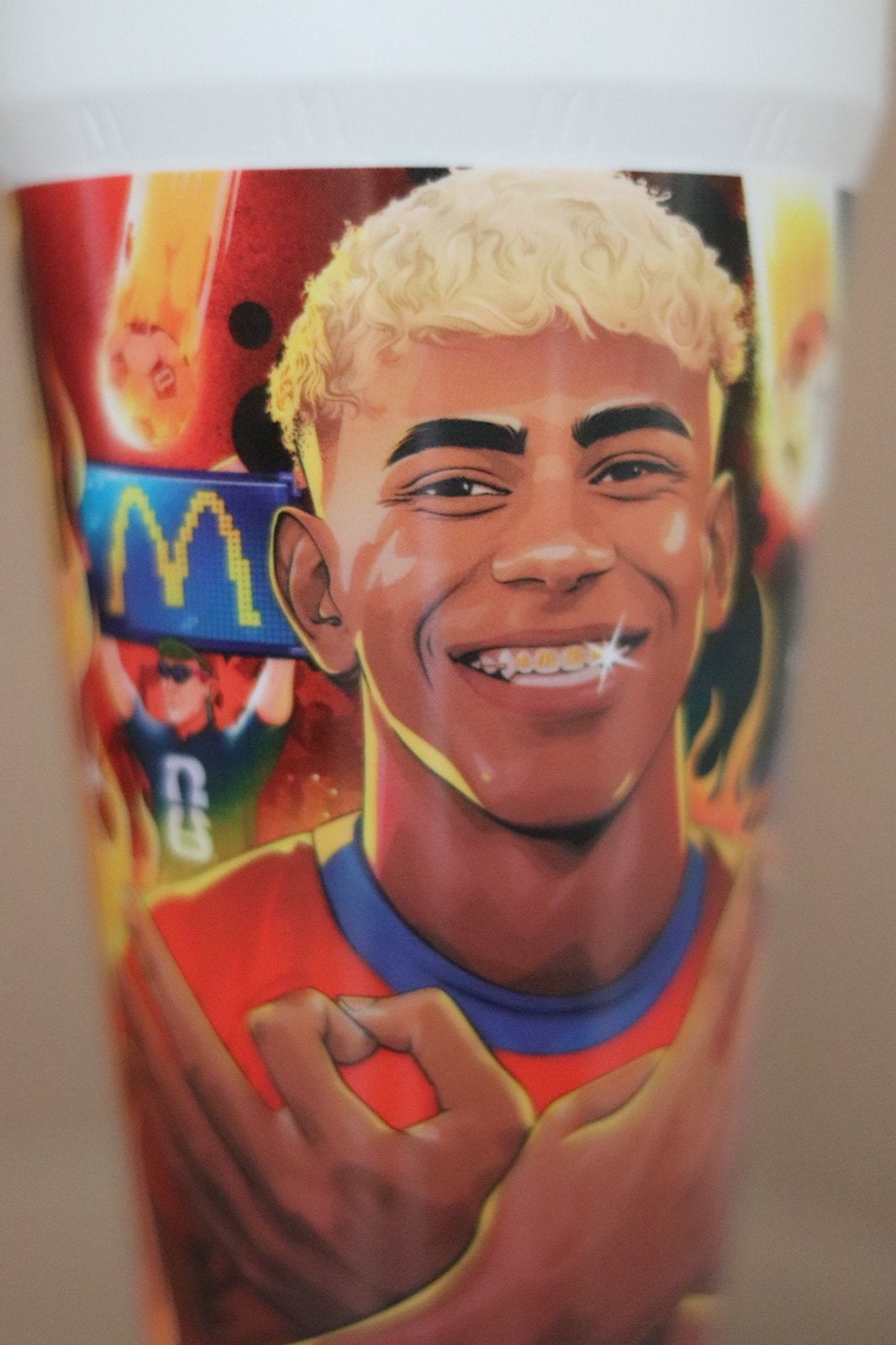 Lamine Yamal beker Wk 2026 McDonald's Fifa World Cup voetbal, Ophalen, Nieuw, Buitenlandse clubs, Overige typen