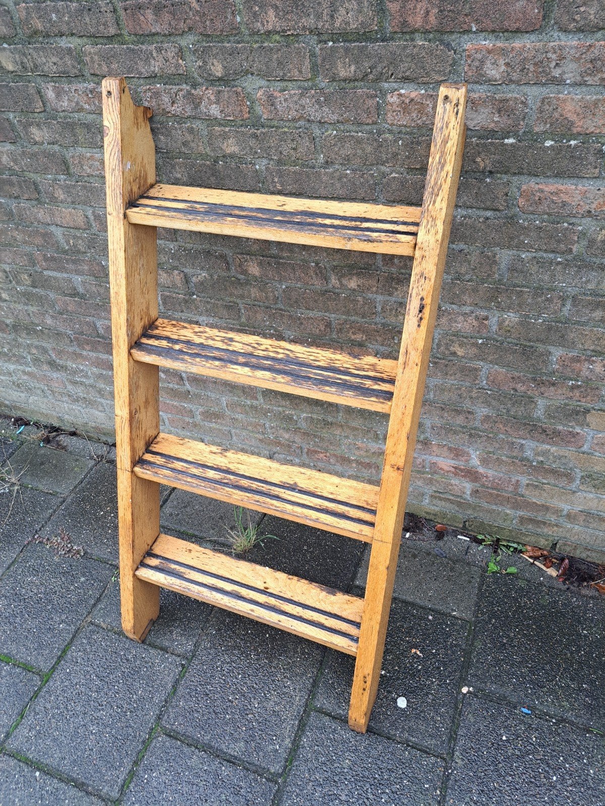 Houten trapje / decoratieve ladder, Ophalen of Verzenden