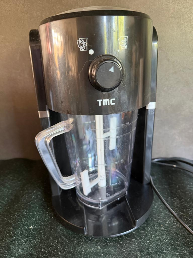 TMC slushy maker ijscrusher zo goed als nieuw, Ophalen of Verzenden, Zo goed als nieuw