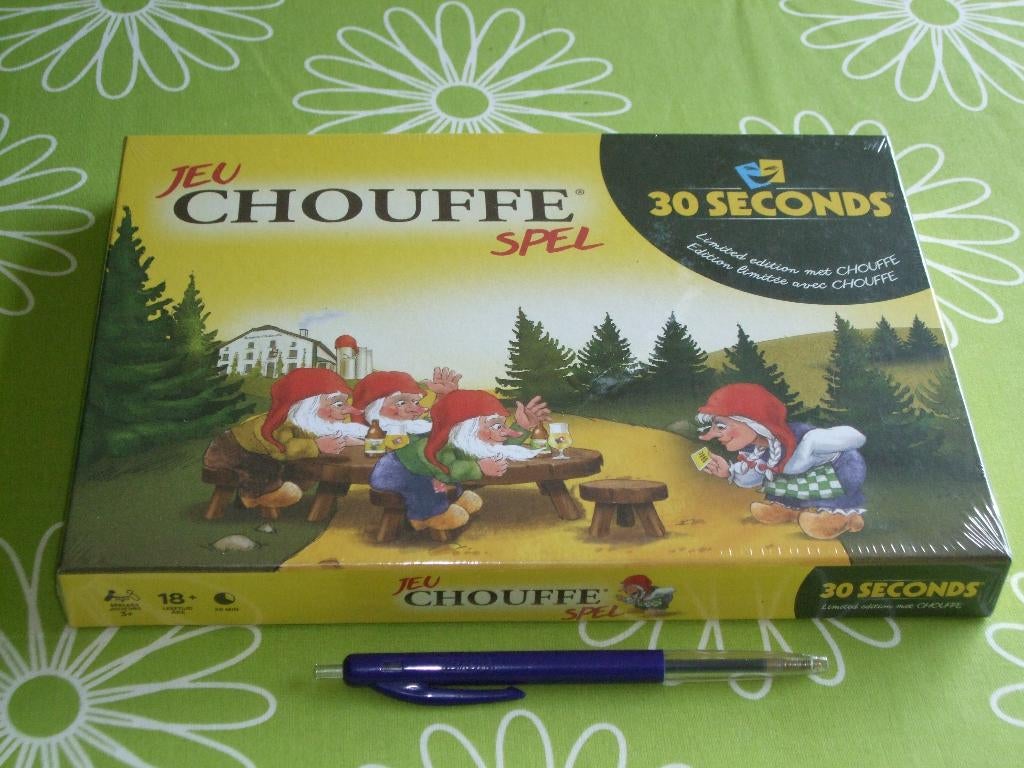 Nieuw in seal: Chouffe 30 seconden spel - Limited edition, Vijf spelers of meer, Ophalen of Verzenden, Nieuw