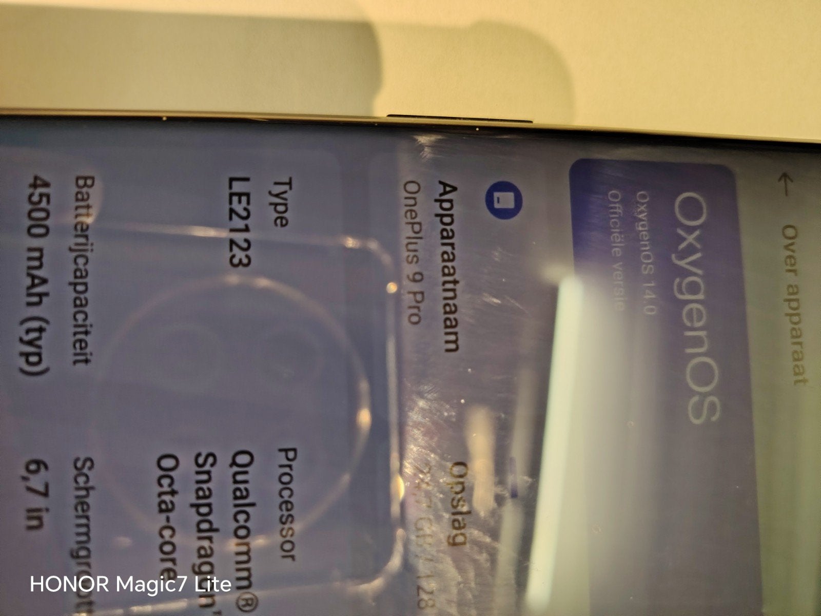 OnePlus 9 Pro met hoesje, Gebruikt, Ophalen of Verzenden, Zonder simlock, Zonder abonnement
