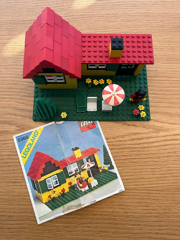 LEGO set 6365 (tuinhuis), Ophalen, Compleet, Gebruikt, Lego