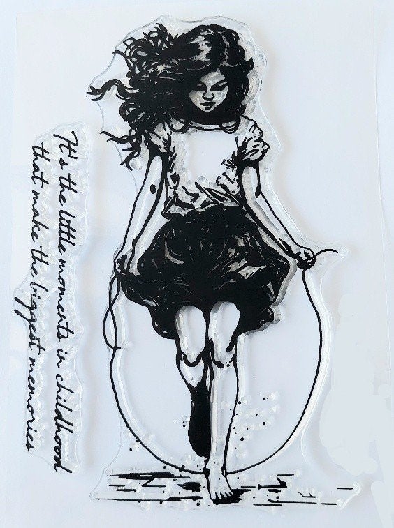 ste. ANDY SKINNER stempel 'It's the little moments in ......, Verzenden, Nieuw, Clearstamp