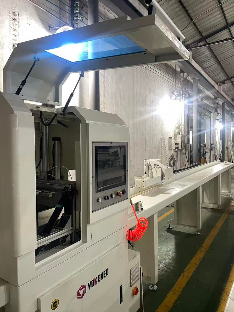 Afkortzaag cnc automatisch  meet lengt aanslag tigerstop, 70 mm of meer, Nieuw, Ophalen of Verzenden, Afkortzaag