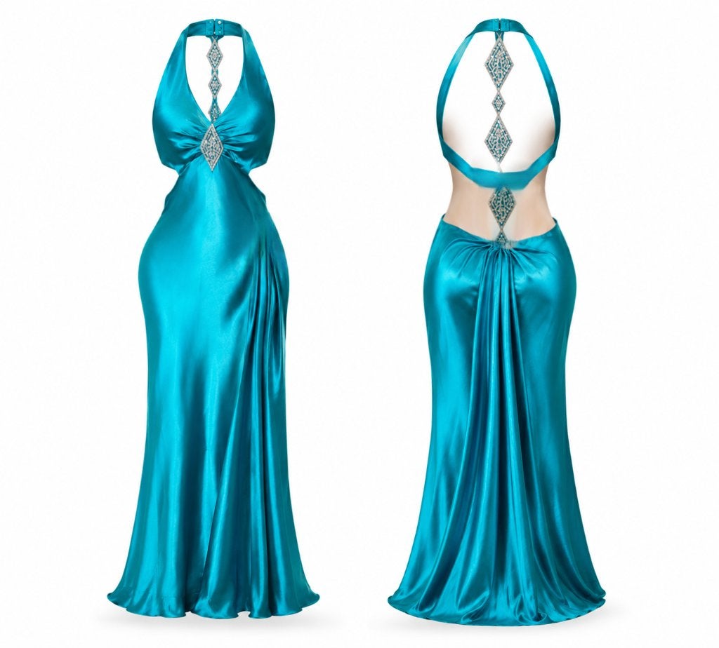 Betsy & Adam Turquoise Galajurk Maat S, Blauw, Ophalen of Verzenden, Zo goed als nieuw, Betsy adam
