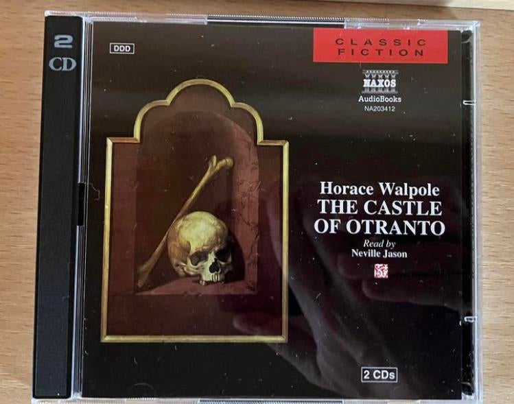 2 cd luisterboek The Castle of Otranto - Horace Walpole, Verzenden