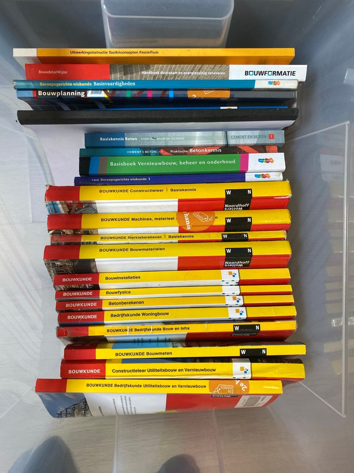 Bouwkunde Studieboeken - Diverse Titels, Ophalen of Verzenden, Beta, Gelezen, HBO