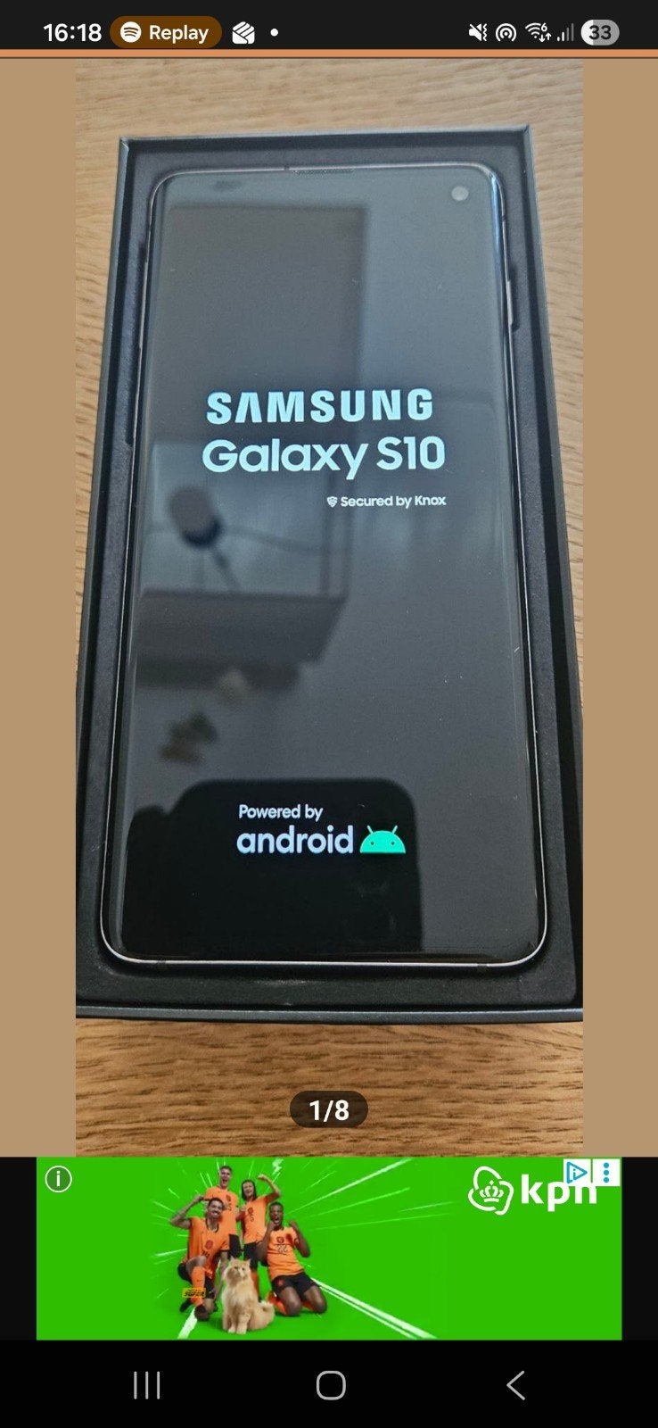 Samsung Galaxy S10 - Zo goed als nieuw, Zwart, Ophalen of Verzenden, Zo goed als nieuw, Galaxy S10