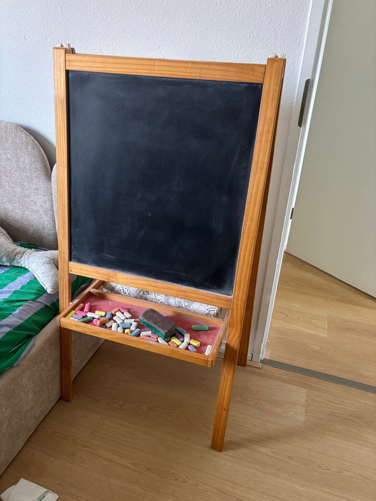 IKEA MÅLA krijt- en tekenbord met accessoires, Ophalen, Gebruikt, Knutselen