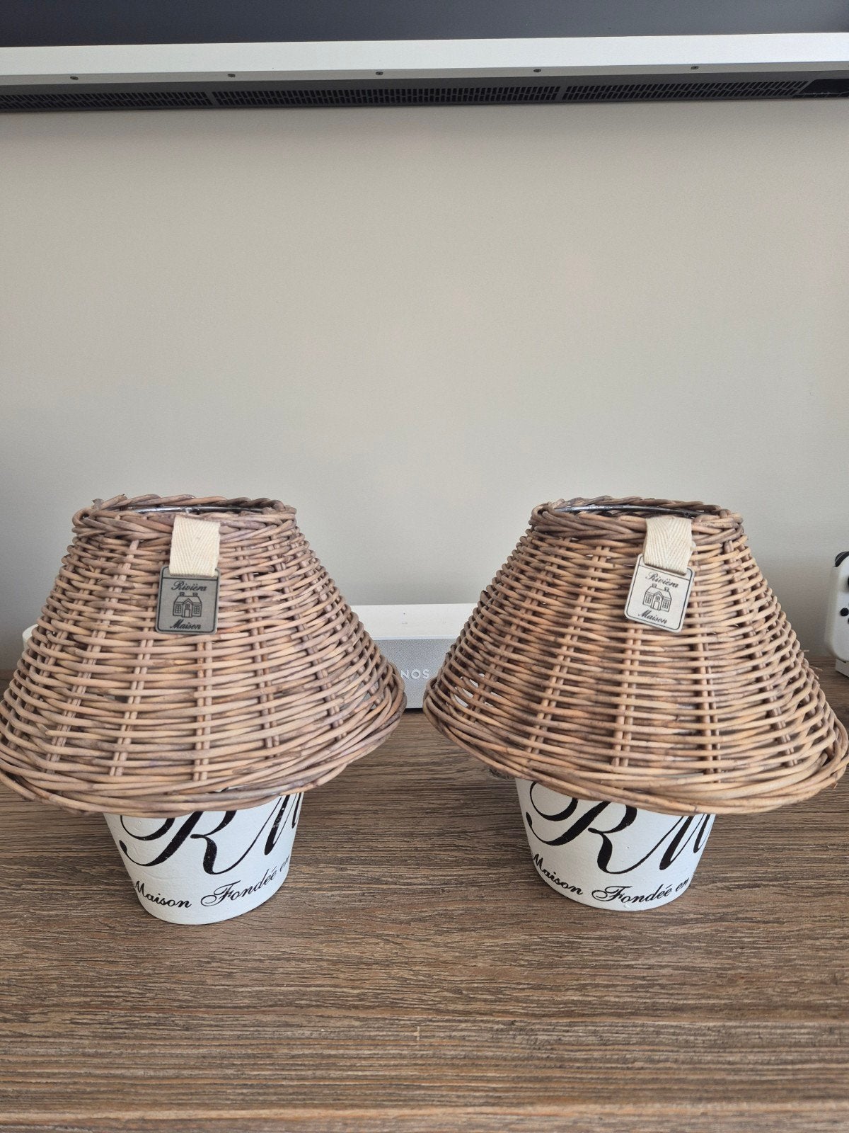 Riviera maison kaarsenhouders lamp fondee 1948, Ophalen of Verzenden