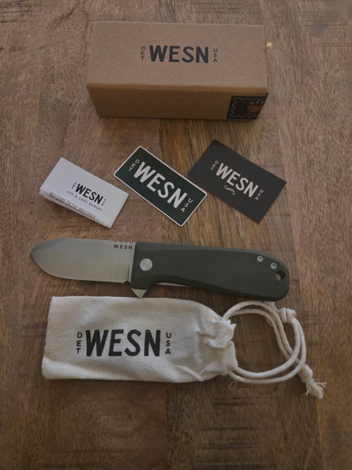 WESN The Allman OD green G10, Ophalen, Nieuw